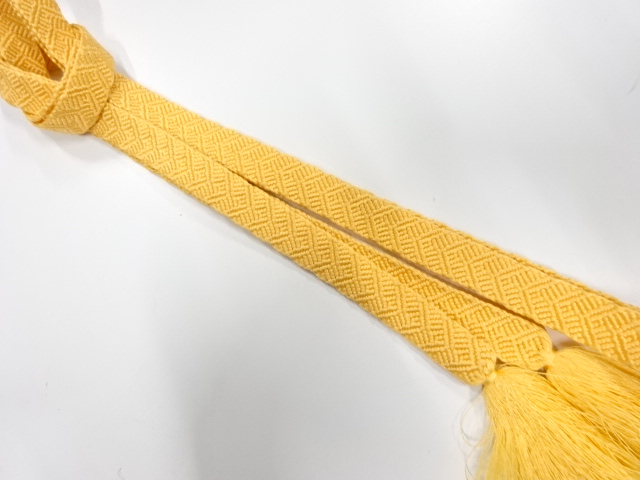 正絹　手組帯締め